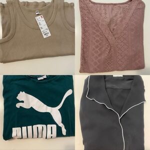 Bundle of 4 shirts - Various Brands